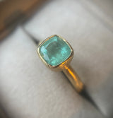 Zambian Emerald Ring
