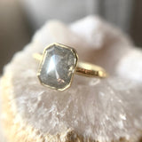 2.3ct Emerald Cut Diamond Ring