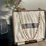 Tourmaline beaded necklace