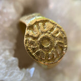 Medieval Inspired Gold Ring