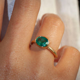 Indicolite Tourmaline Ring