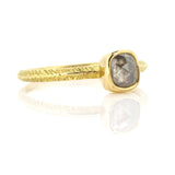 Rose Cut Diamond Stacking Ring