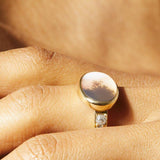 Landscape Agate Ring