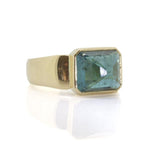 Indicolite Tourmaline Ring