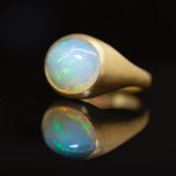 Opal Bombe Ring