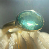 Emerald Temple Ring