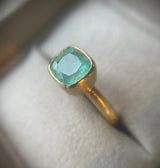 Zambian Emerald Ring