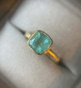 Zambian Emerald Ring