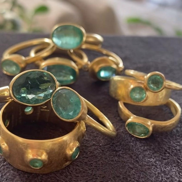 Indicolite Tourmaline Ring