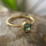 Rough Luxe Small Emerald Ring