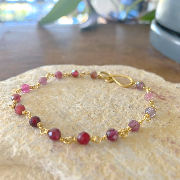 Beaded Spinel Bracelet