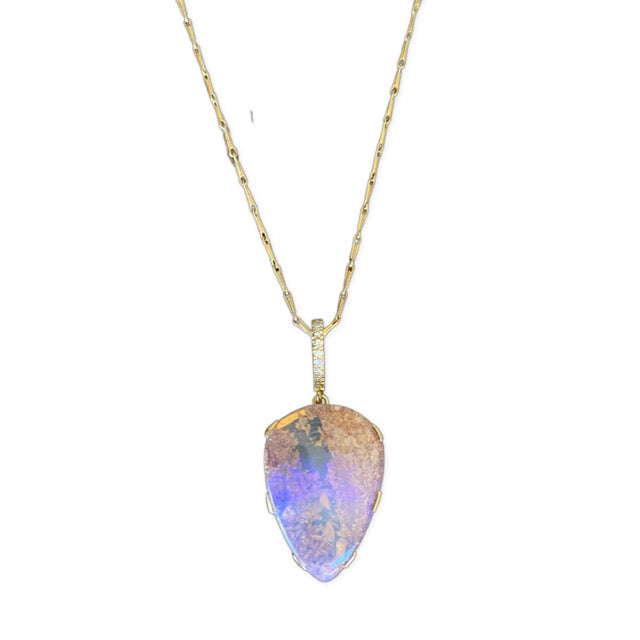 Pink Opal Pendant
