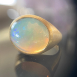 Opal Bombe Ring
