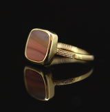 Agate Sunrise Ring