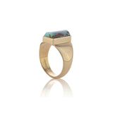 Wood Opal Ring