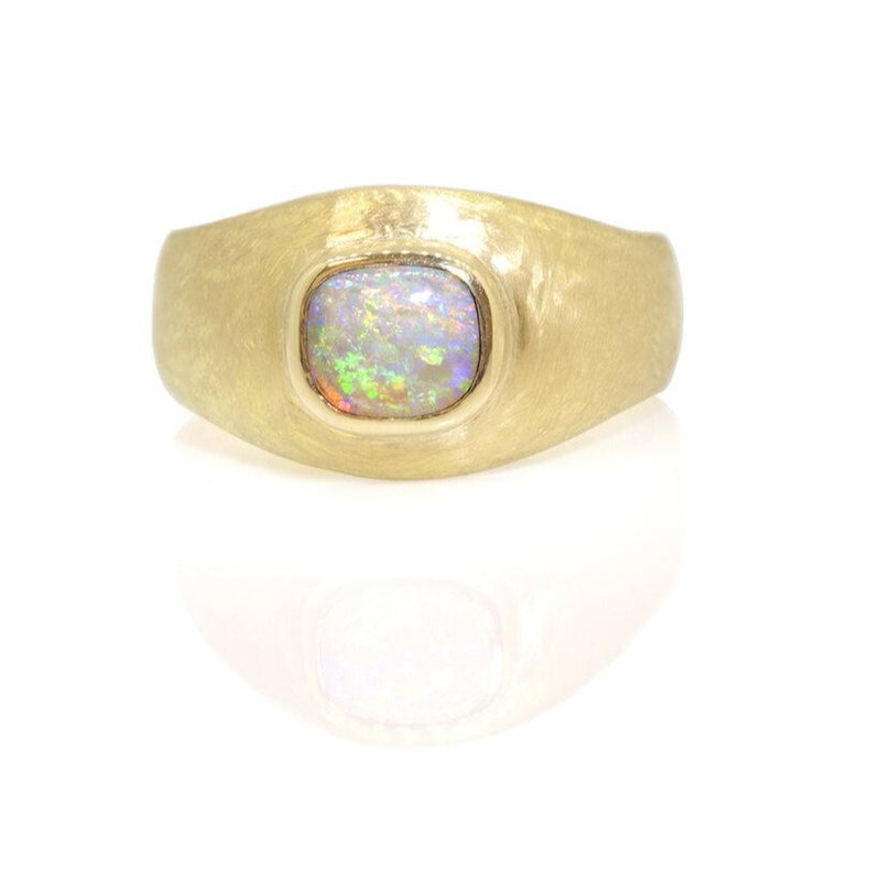Opal Bombe Ring