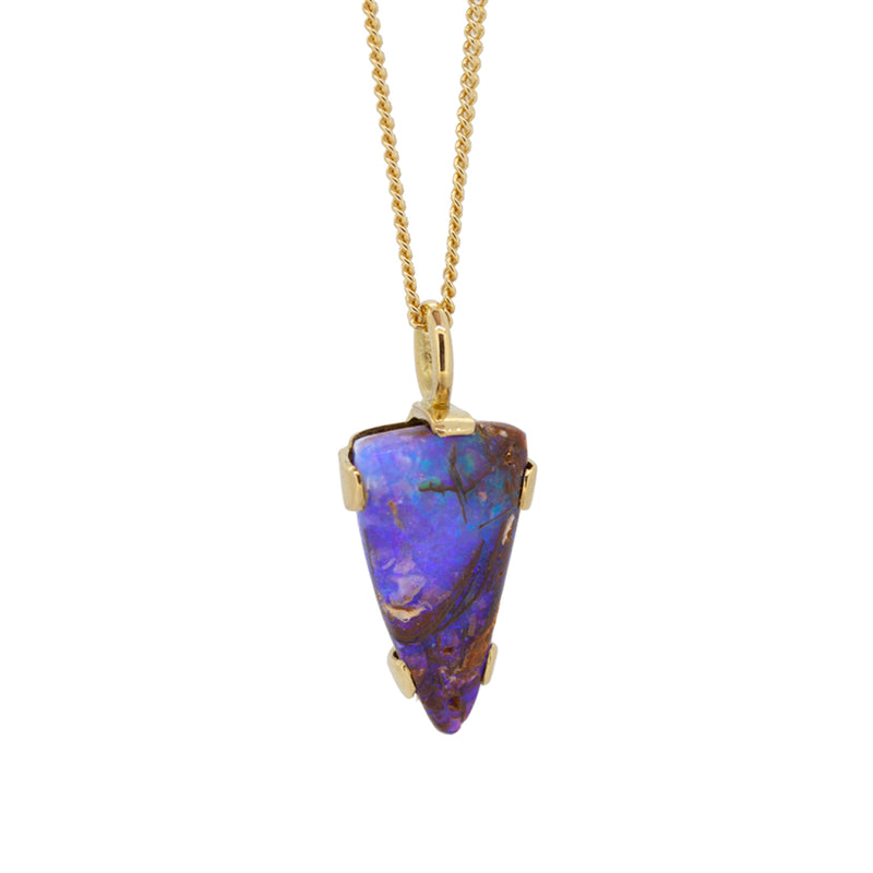 Australian Wood Opal Necklace