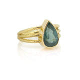 Seafoam Tourmaline Ring