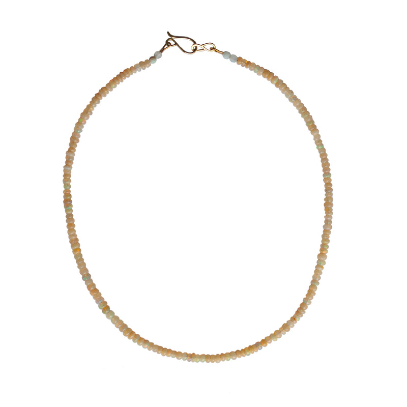 Ethiopian Opal Beaded Necklace